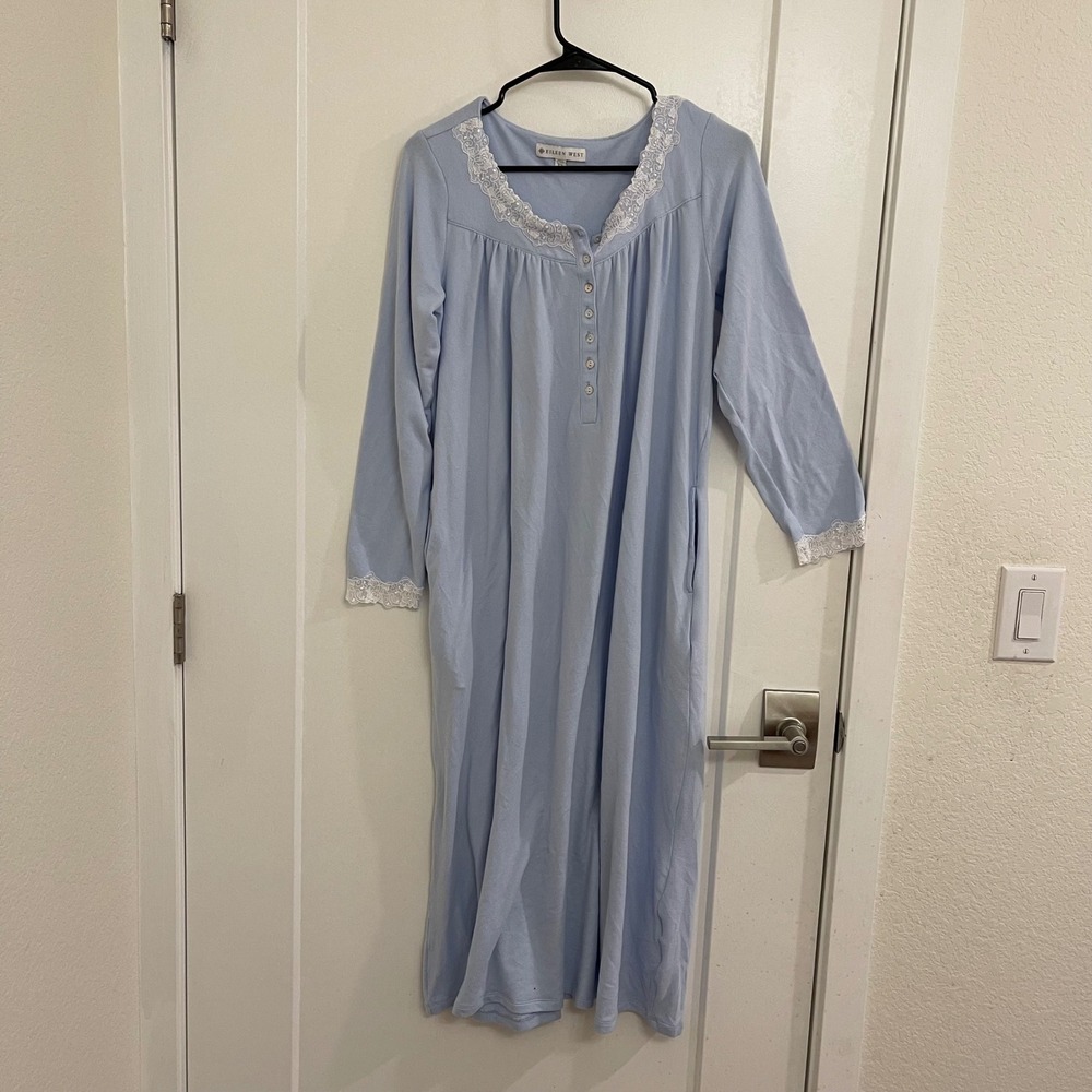 Eileen West GrandmaCore Moo Moo Nightgown Cottagecore Sleepwear
